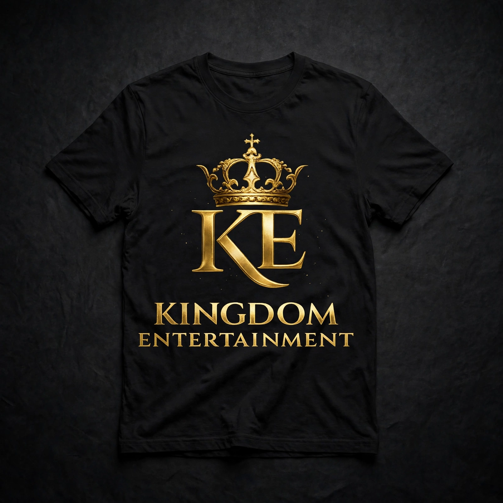 KE Logo Tee in Black